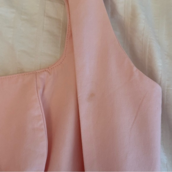 House of CB Florianne Soft Peach Bow Mini Dress - Picture 10 of 10